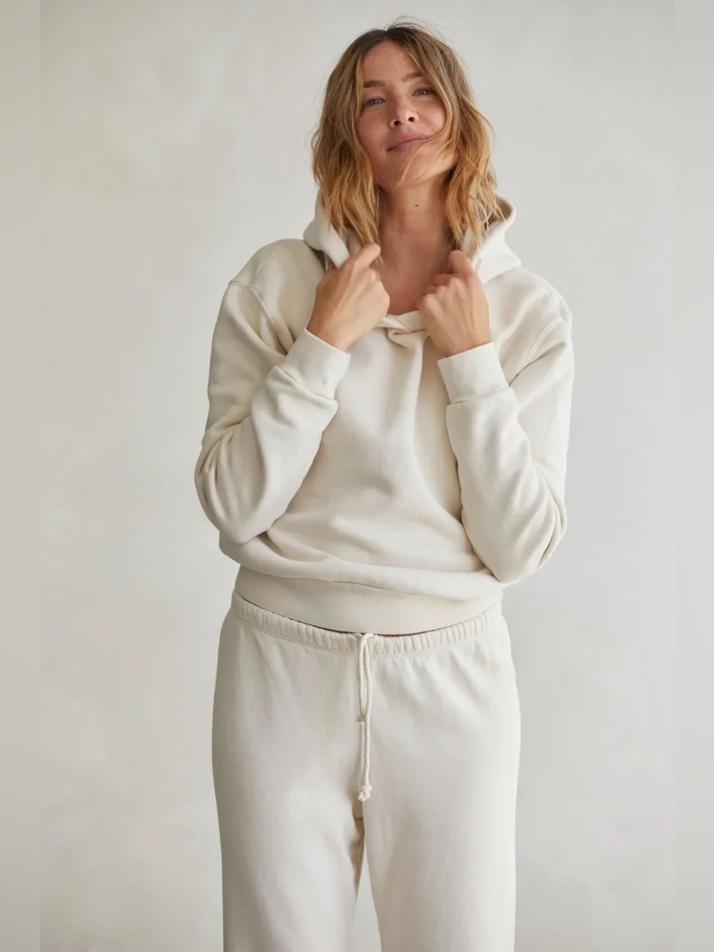 Perfect White Tee Fleece Pullover Hoodie